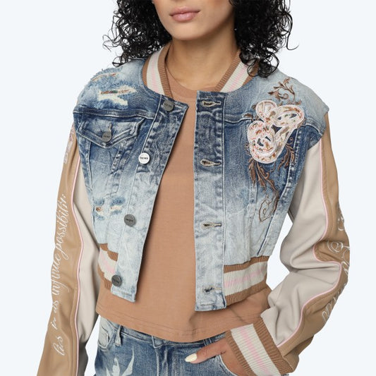 Tapestry Jean Jacket