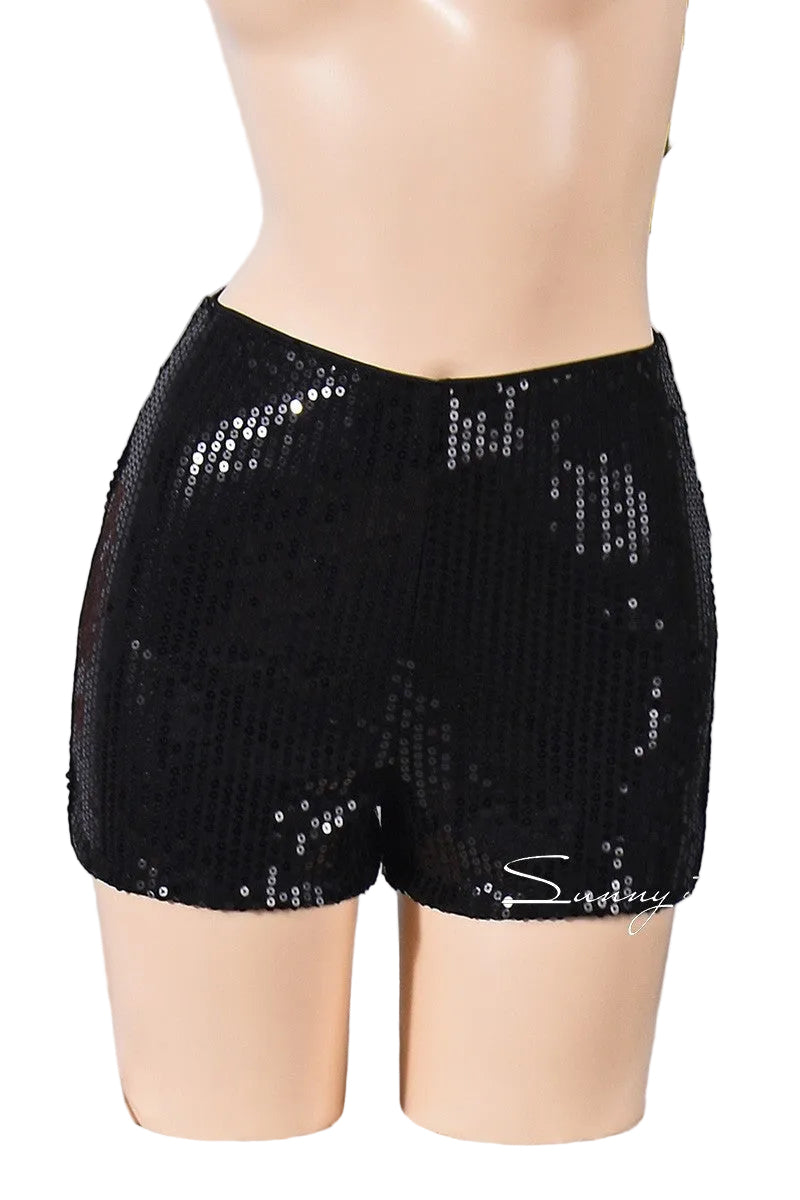 Sequins Shorts