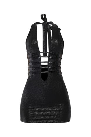 Deep V Cocktail Dress