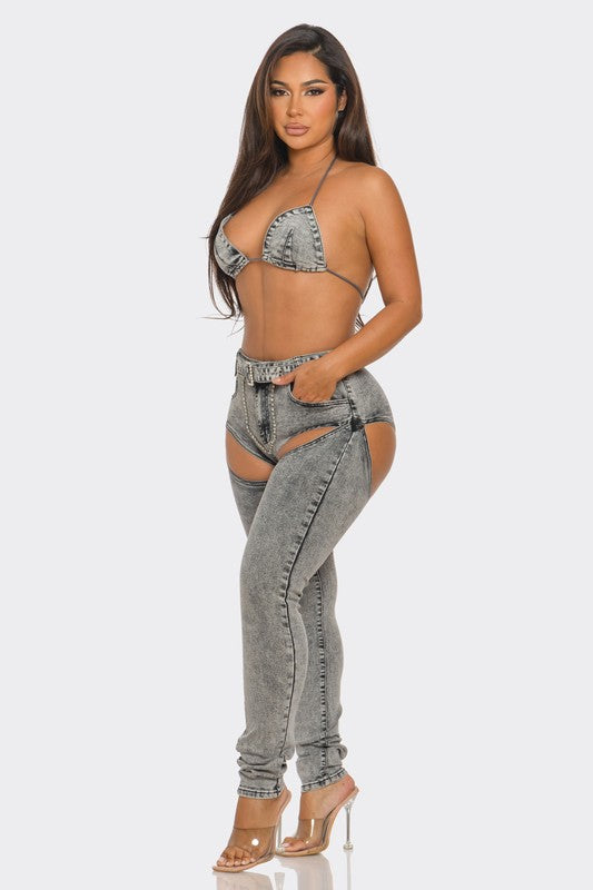 Princess Denim  Jean Set