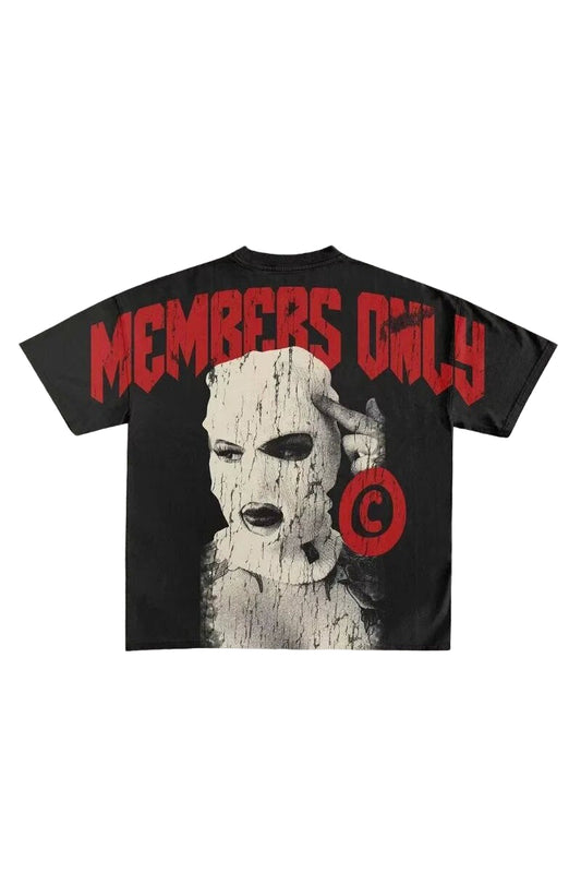 MEMBERS ONLY OVER SIZED TEE