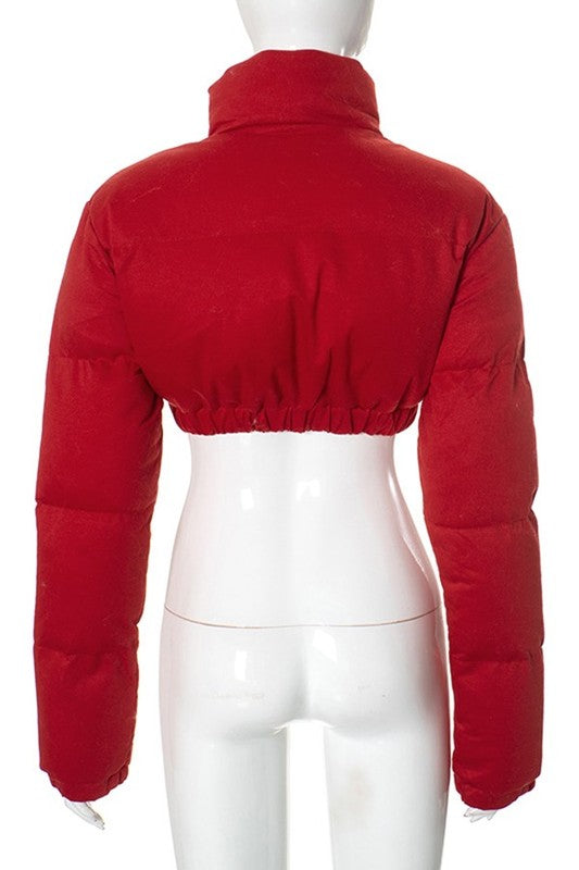 Tayla Cropped Puffer