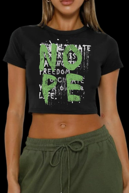 NOPE CropTee
