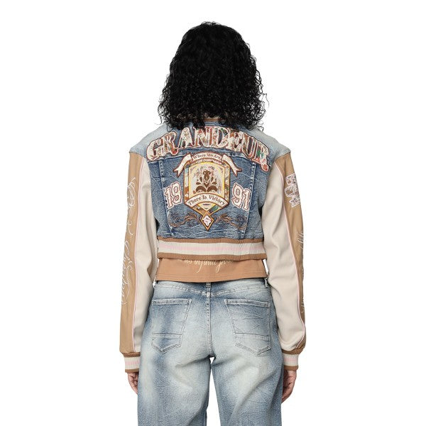 Tapestry Jean Jacket