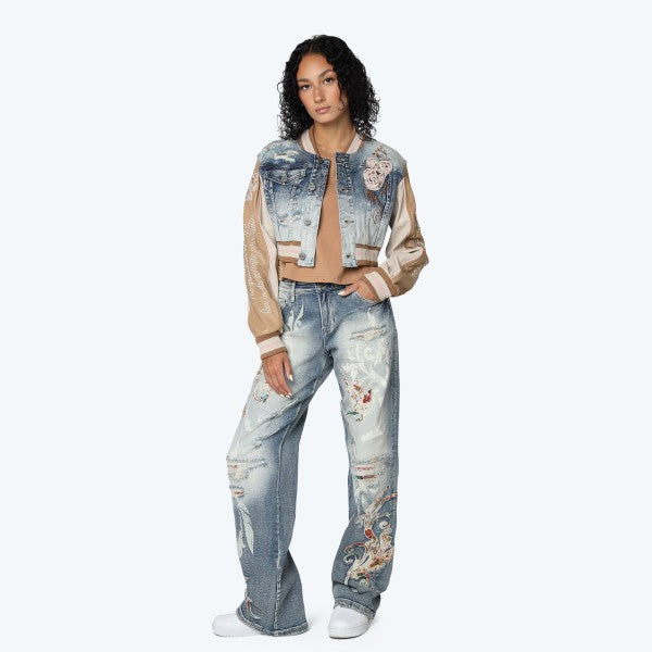 Tapestry Jean  Pants