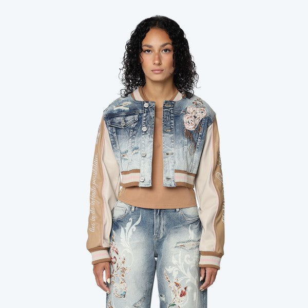 Tapestry Jean Jacket