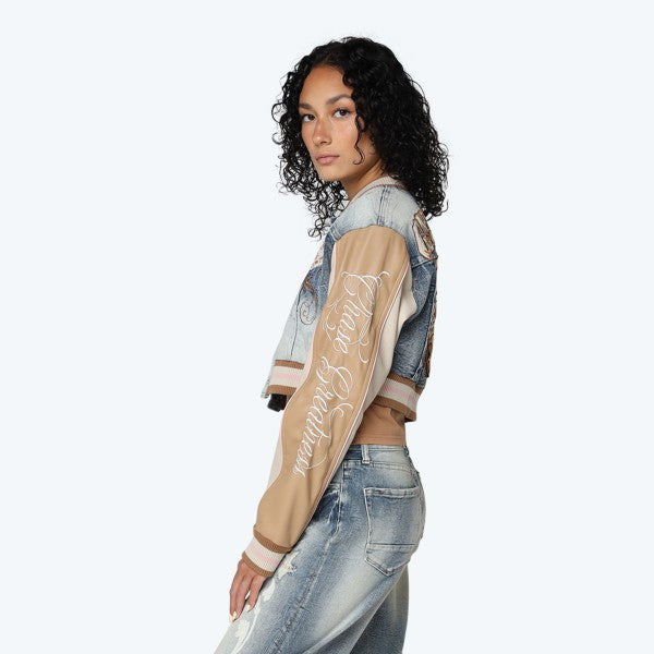 Tapestry Jean Jacket