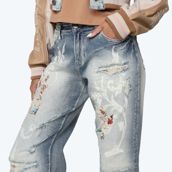 Tapestry Jean  Pants