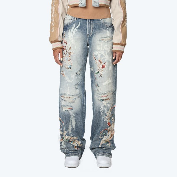 Tapestry Jean  Pants