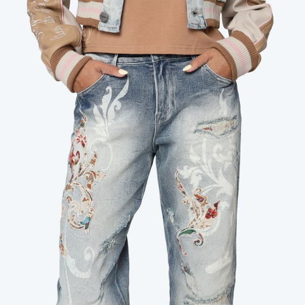 Tapestry Jean  Pants