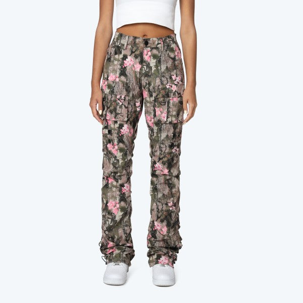 Pink Flower Camo Pants