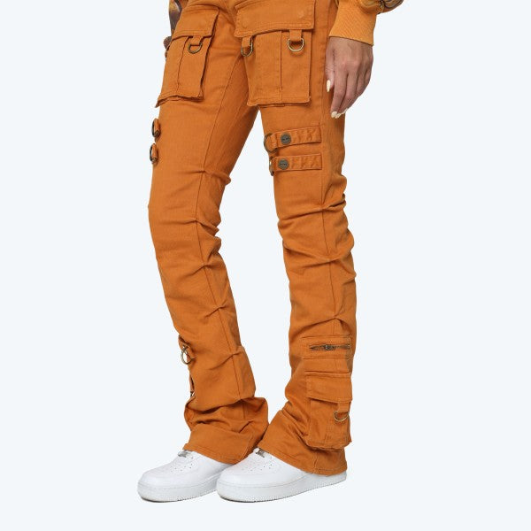 Golden Oak Stacked Pants