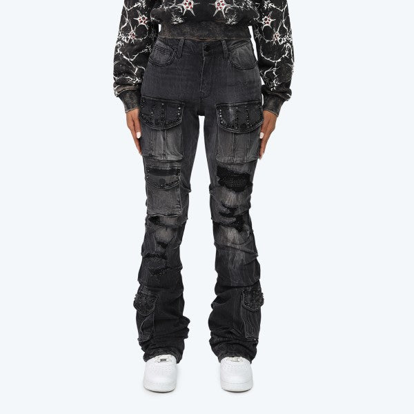 Wednesday Distressed Jeans