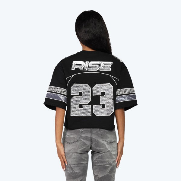 Rhinestone Oversized Jersey