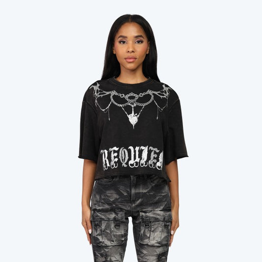 Revolt Cropped Tee