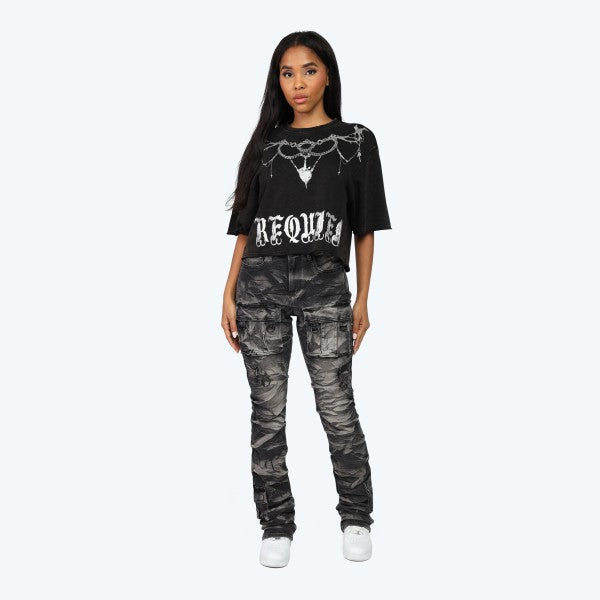 Revolt Cropped Tee