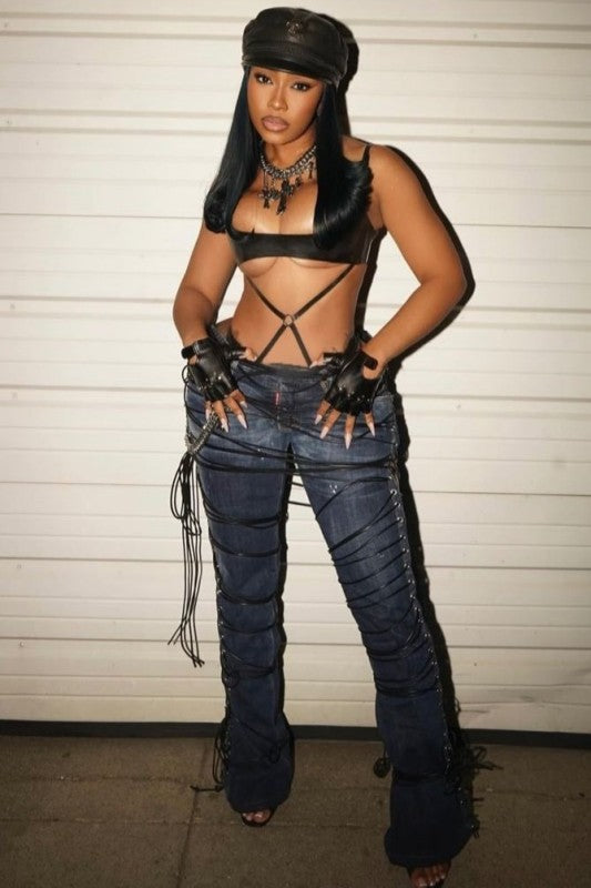 Briona laced Jeans