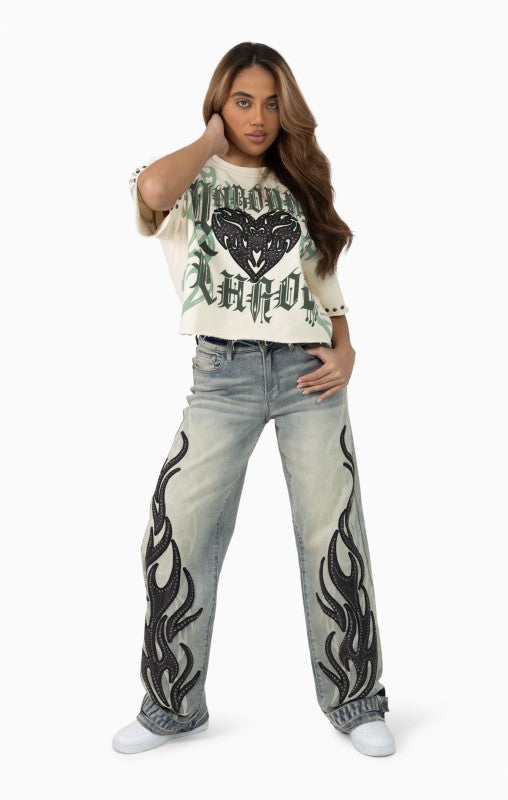 CHAOTIC BOXY FIT TEE
