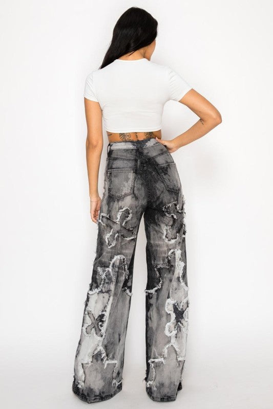 Cross Patch Jeans