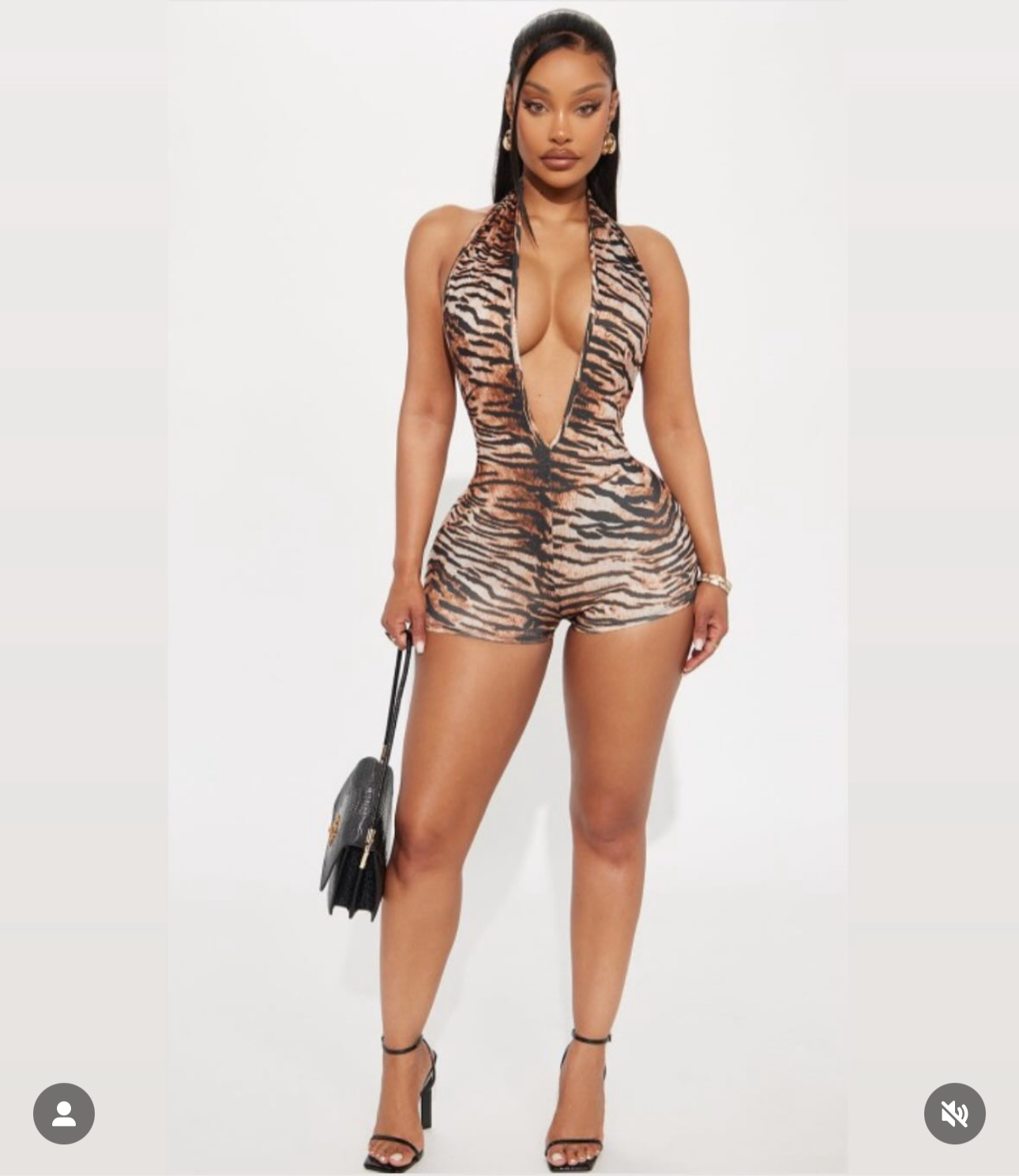 Dani Leopard Romper