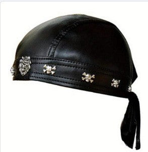 PU Moto Hat