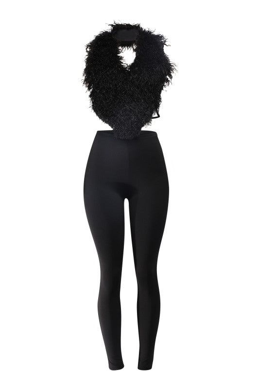 Baddie Doll Fur Set BLK