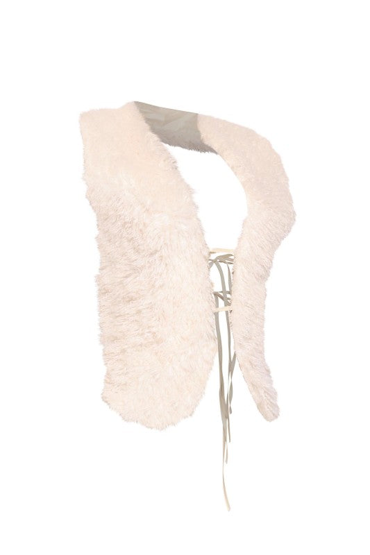 LENA'S FAUX FUR VEST