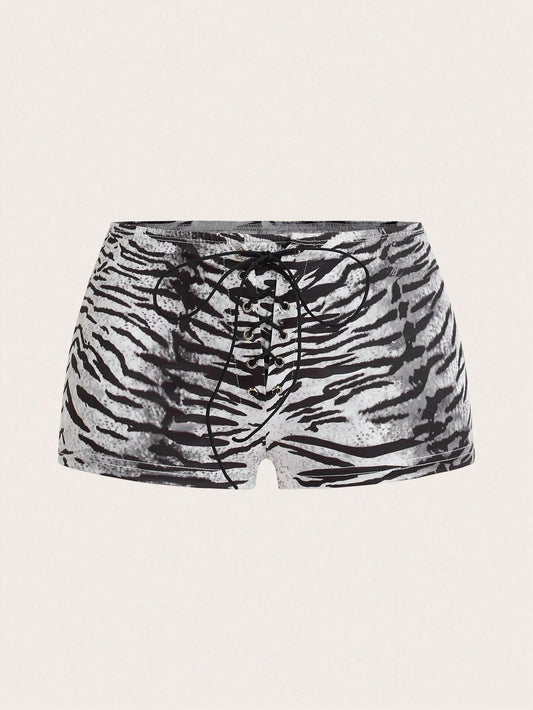 Tatiana Tiger Shorts