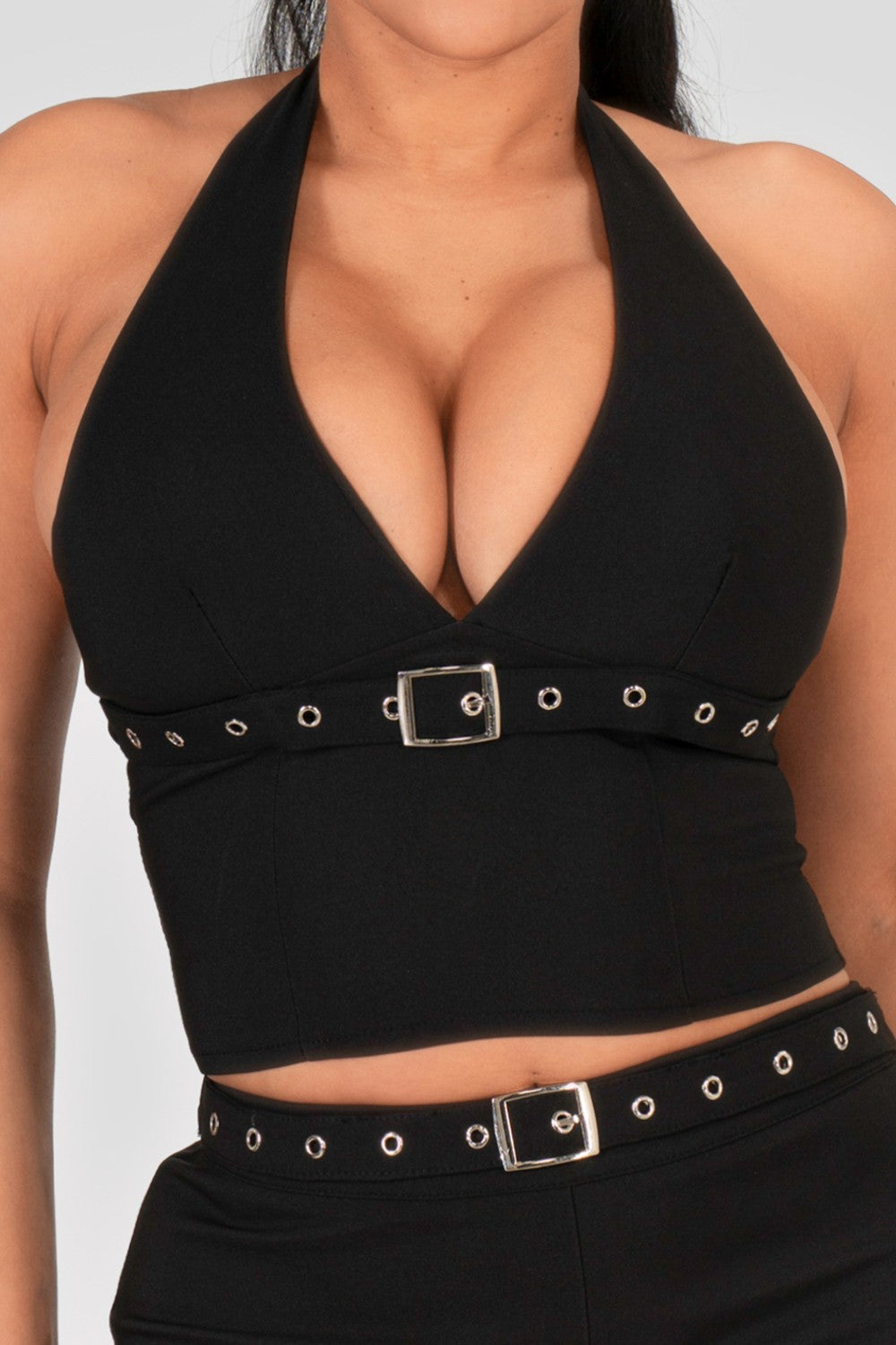 Halter Short Set