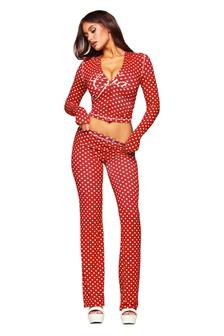 Gia Polka Dot Red