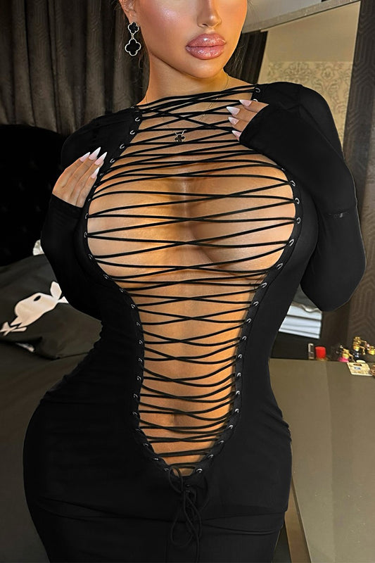 Lay It Down Mini Dress