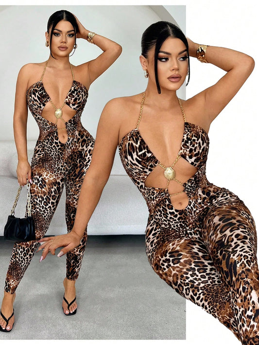 Raven's Cheetah Jumpsuit