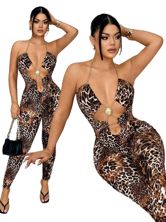Raven's Cheetah Jumpsuit