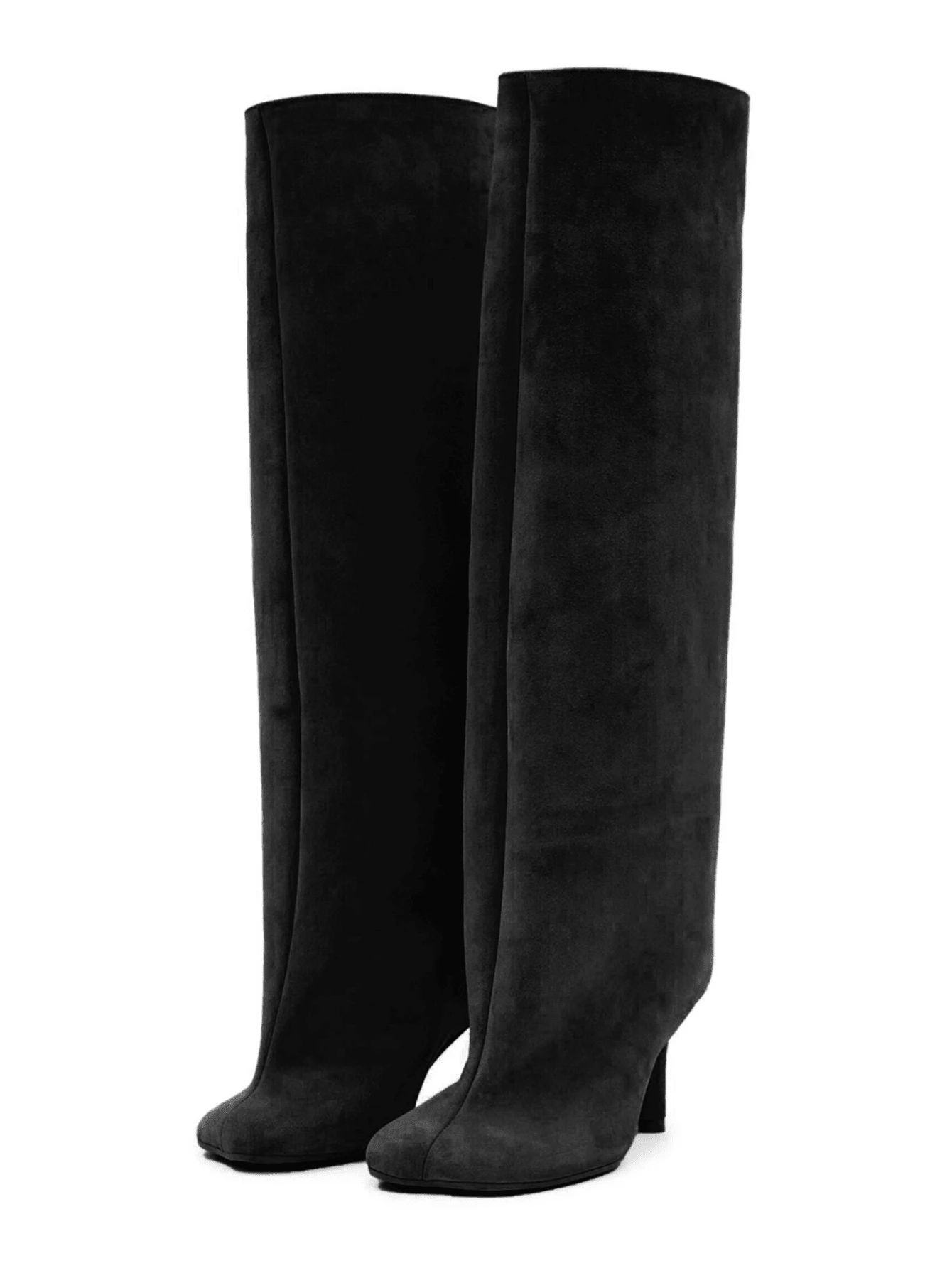 BLACK Square Toe Boot CLOSED