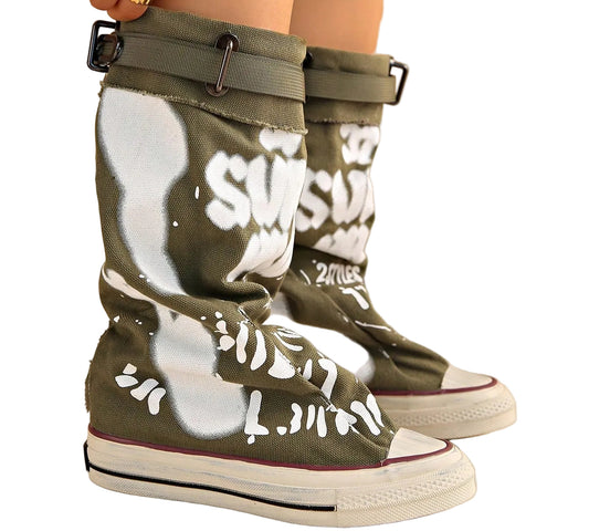 Graphic Style Green Shoe