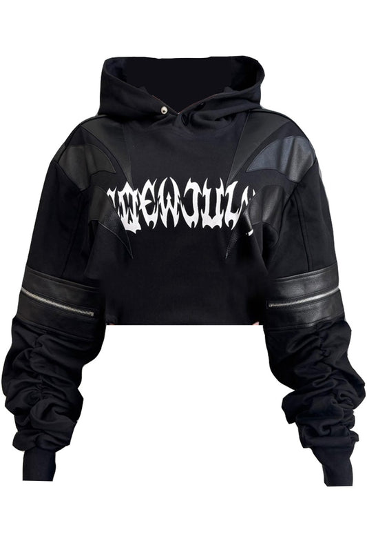 Fye Cropped Hoodie