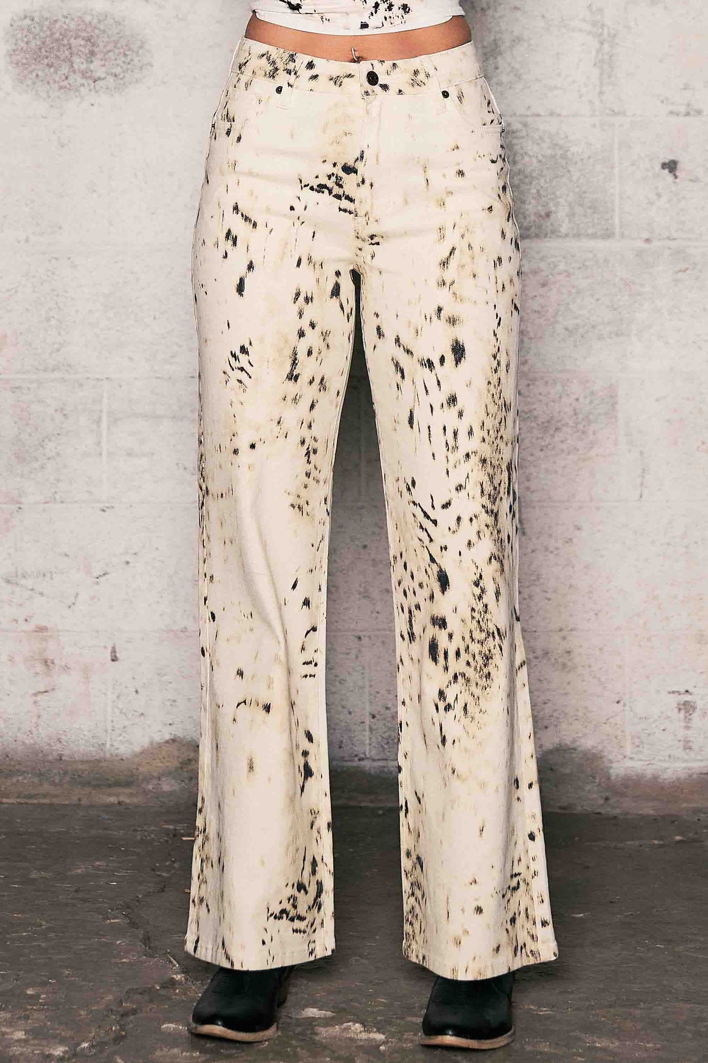 WildLIFE Print Jeans