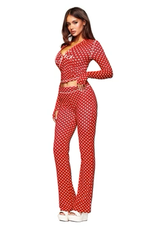 Gia Polka Dot Red