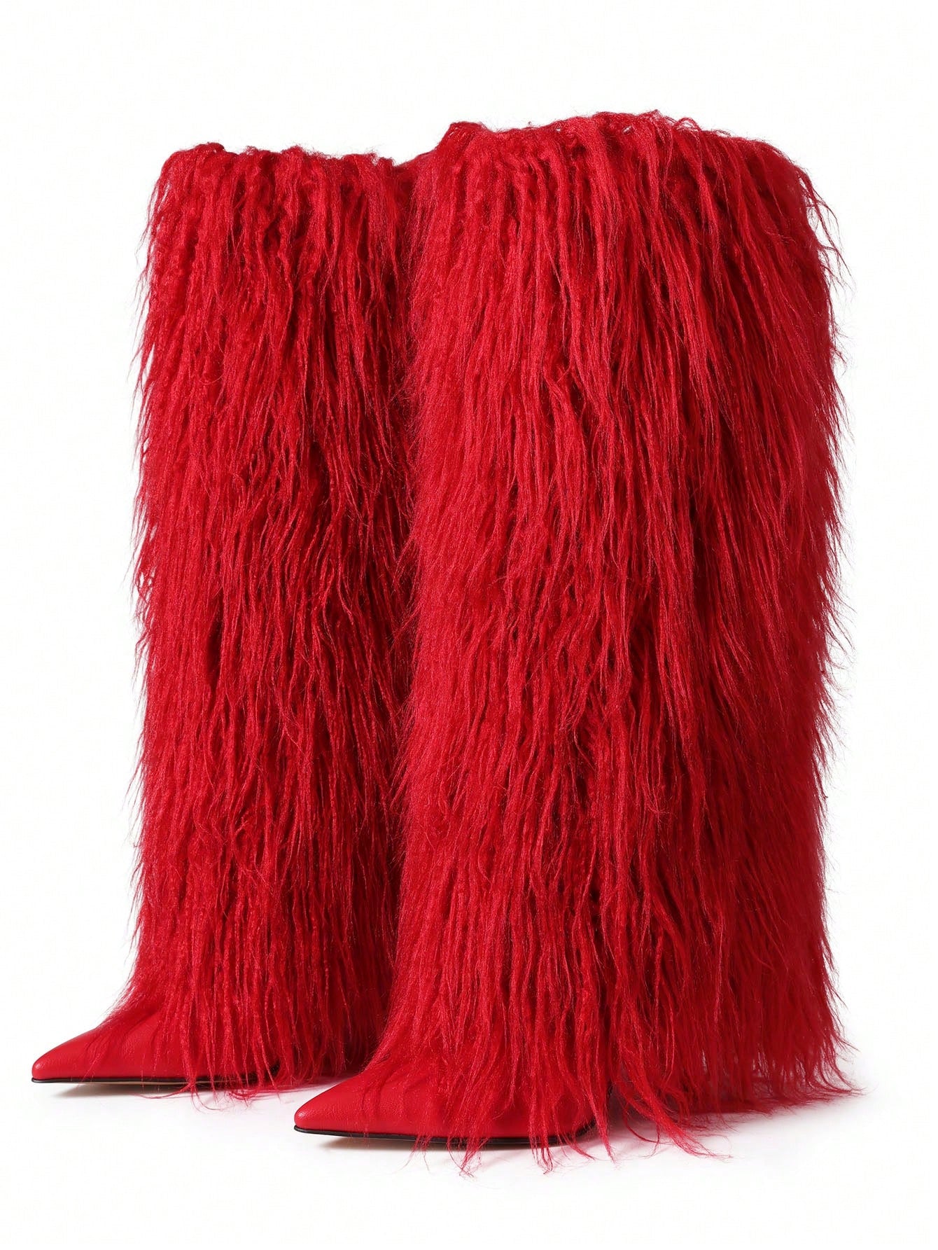 Red Fur Heels