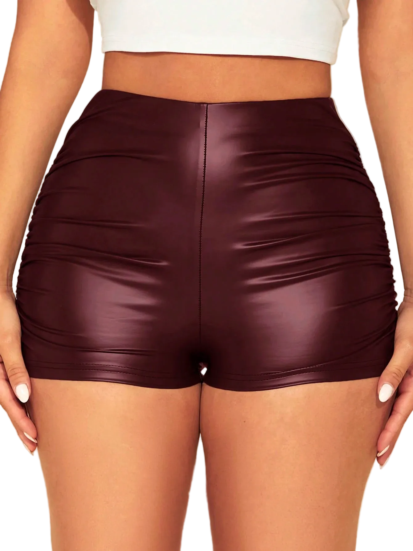 Sexy Burgundy Shorts