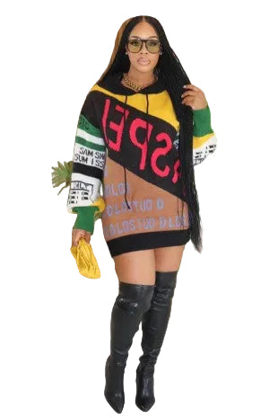 Oversized Sweater Dress