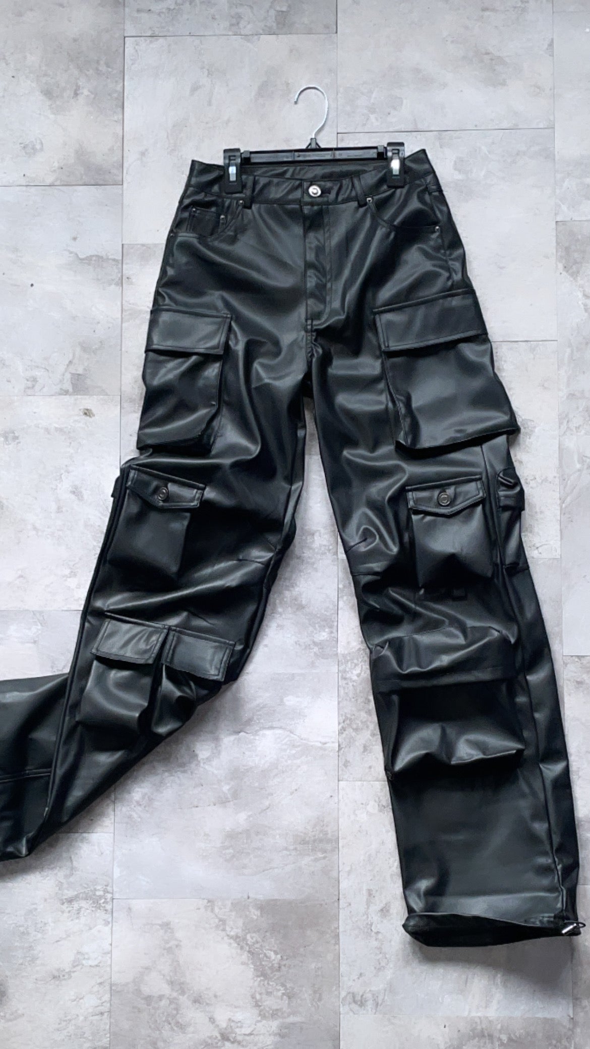 REVOLT Leather Cargos